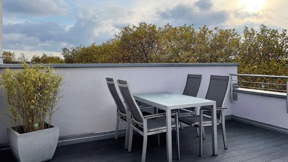 Modernes Apartment über den Dächern von Osnabrück