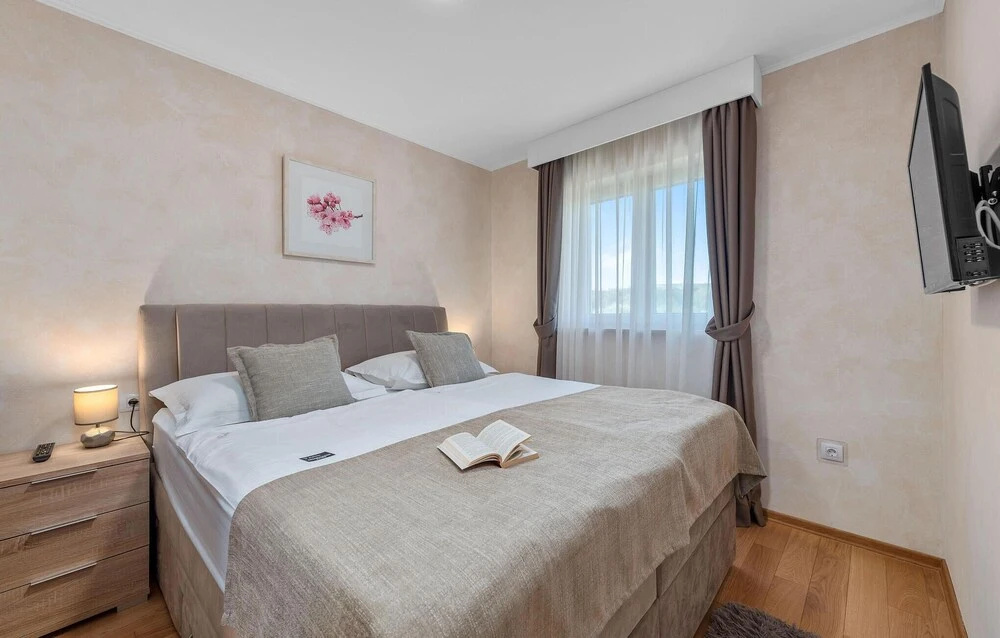 Amazing Apartment in Turanj With 1 Bedrooms, Indoor Swimming Pool and Swimming Pool