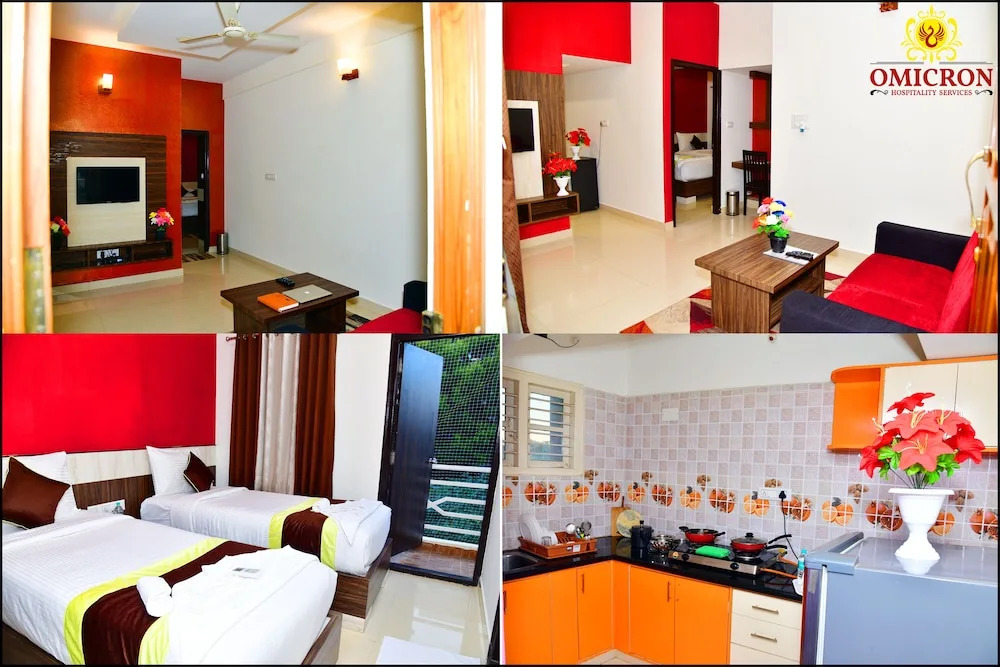 Hotel Omicron 1 BHK Studio room