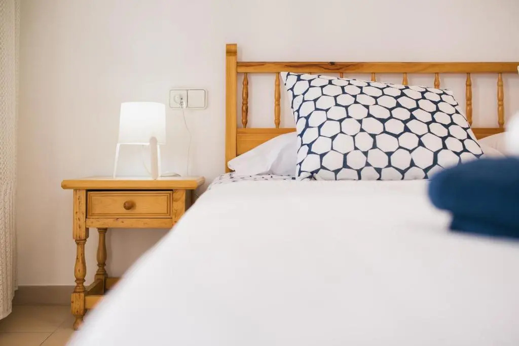 Lets Holidays White Apartment with Terrace, AC & Parking, Near Beach
