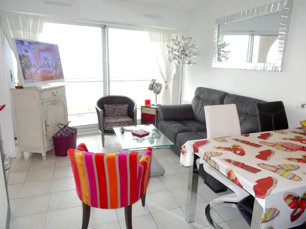 Apartment With one Bedroom in Anglet, With Wonderful sea View, Pool Ac