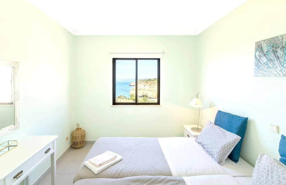 Apartment With one Bedroom in Carvoeiro, With Wonderful sea View and Furnished Balcony - 50 m From the Beach