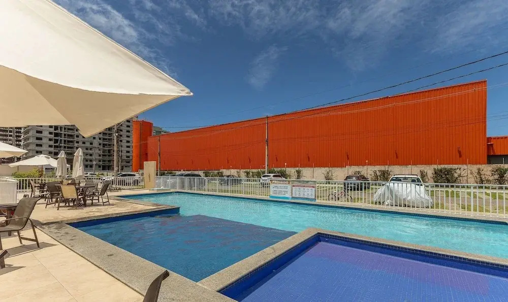 Apart 450m From the Beach in Cond. w/ Pool Var0302