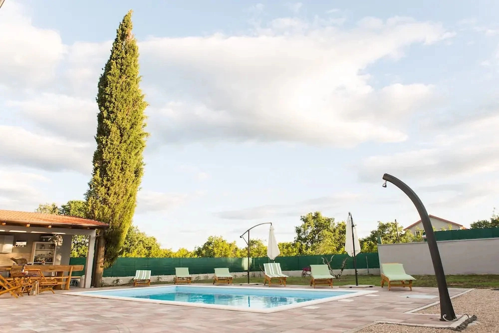 Peaceful villa with a pool