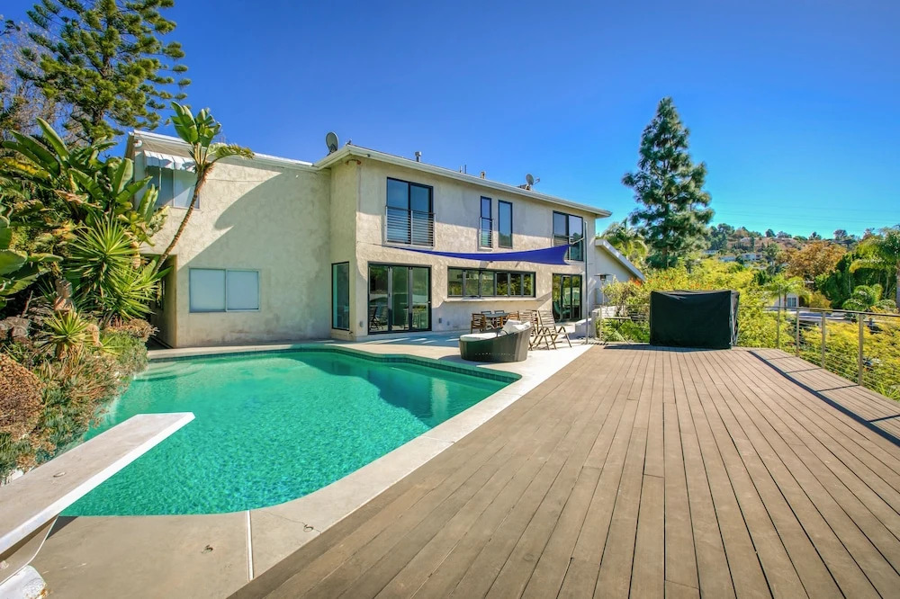 New Listing! Modern Hideaway W/ Pool, Theater Room 3 Bedroom Home