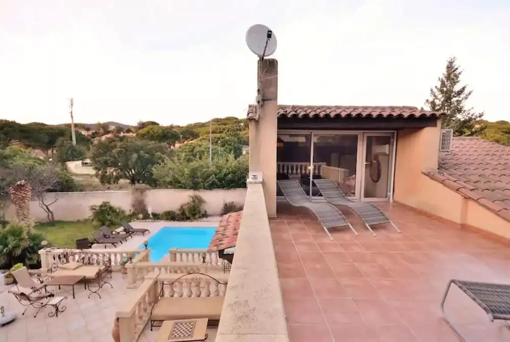 Villa With 3 Bedrooms in Sainte-maxime, With Private Pool, Enclosed Ga