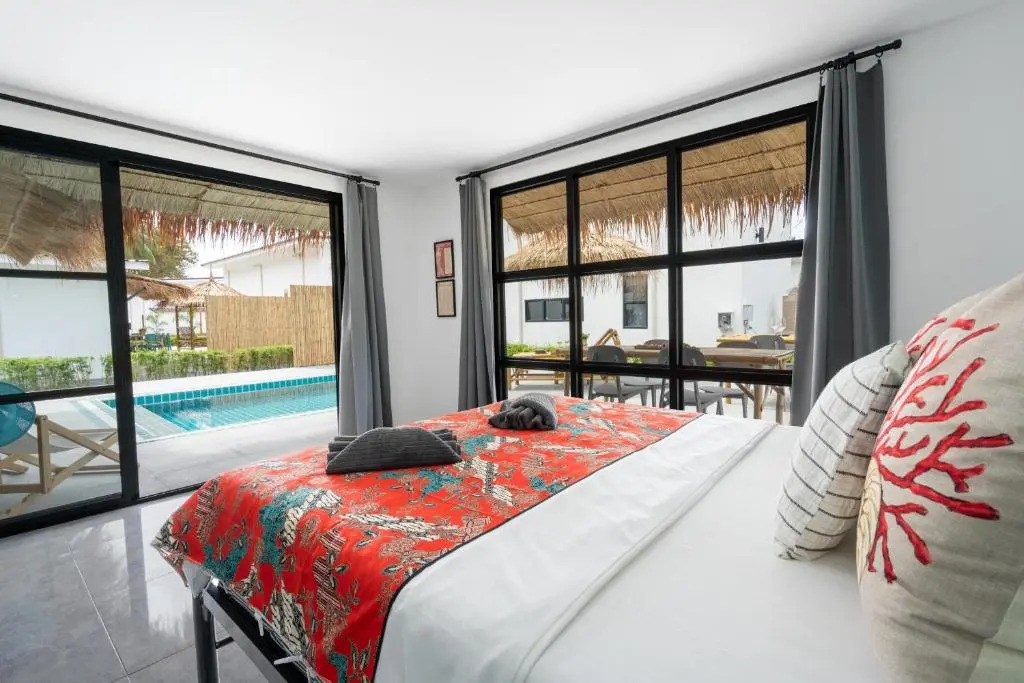 Manao Pool Villa 4 - 5 mins walk to the beach