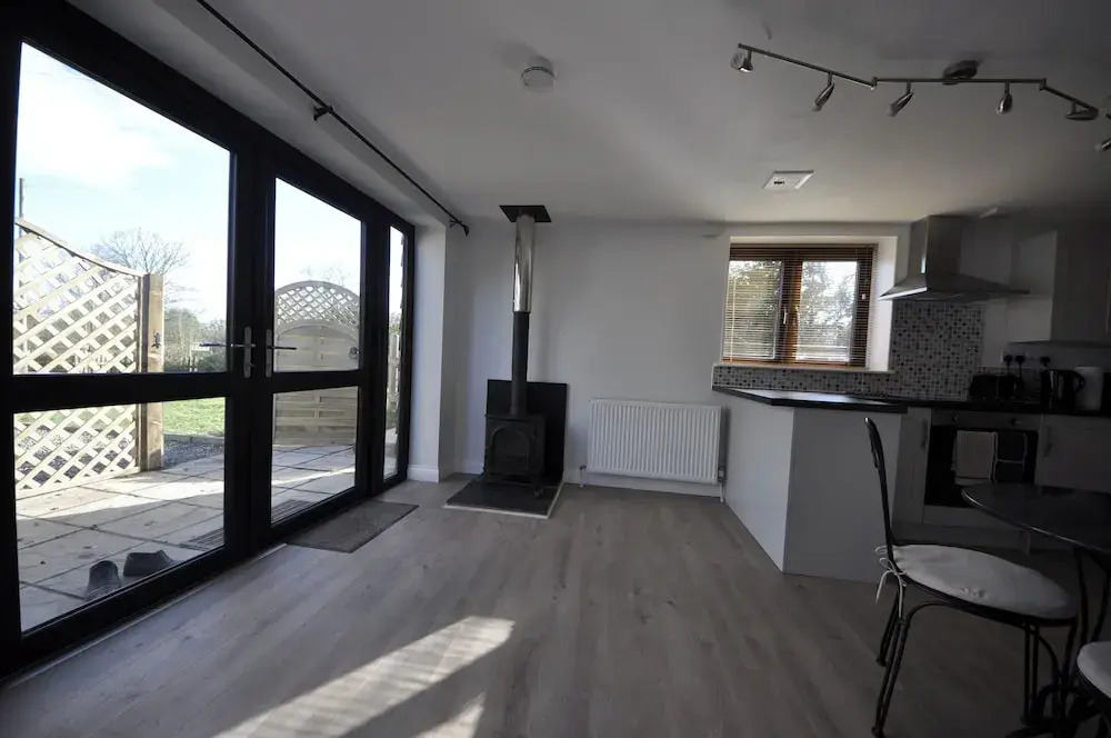 The Chalet is pet Friendly on a Farm Near Malvern