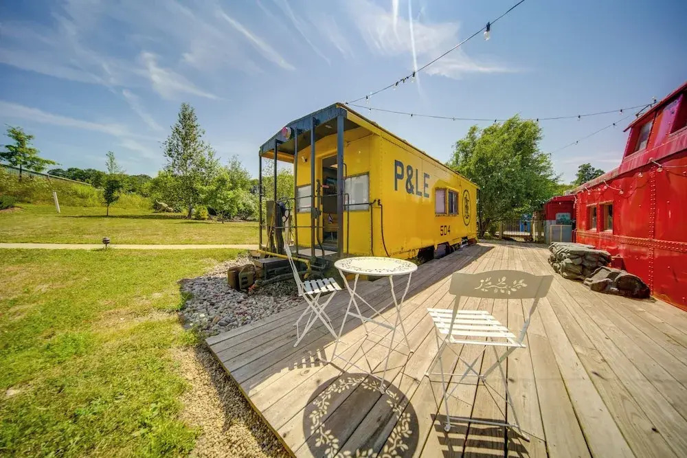 'the Little Giant,' Converted Railcar in Dubois!