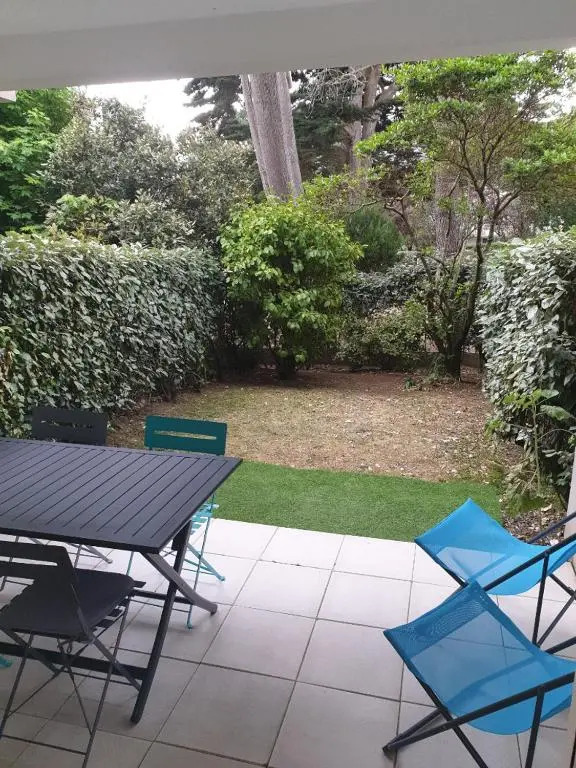 Joli T2 avec jardin à 3 min de la plage