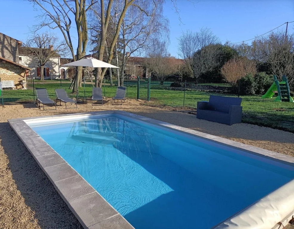 Saint-jean Rural Cottage for 4 With Pool