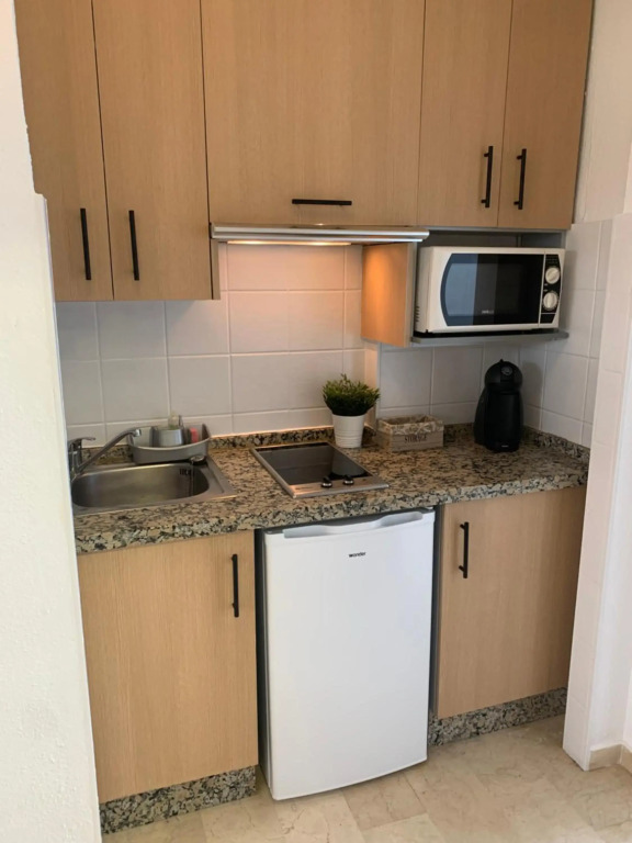 Amazing frontline sea views Studio apartment Castillo Del Vigia Torremolinos