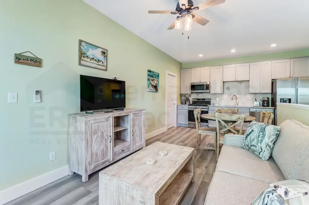Brand New Build Dog Friendly Close to Ocean! Above Garage Condo 5631