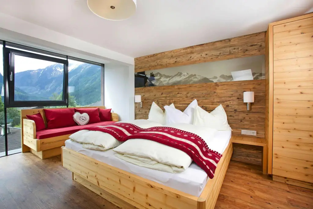 Apartment in Neukirchen with a balcony