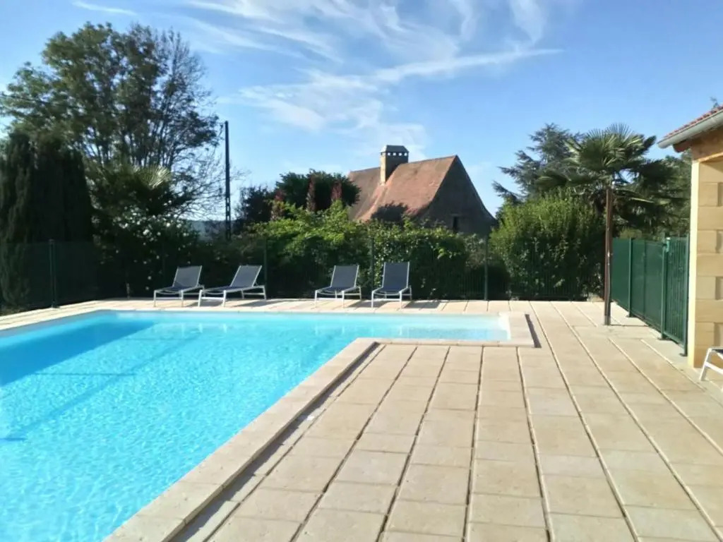 Maison périgourdine avec piscine et animaux acceptés à Daglan - FR-1-616-75