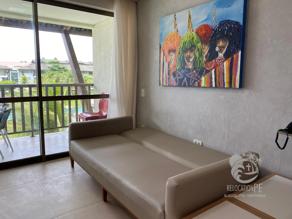 Beach Class Muro Alto - Flat com 2 Suítes (até 6 pessoas) | 2302