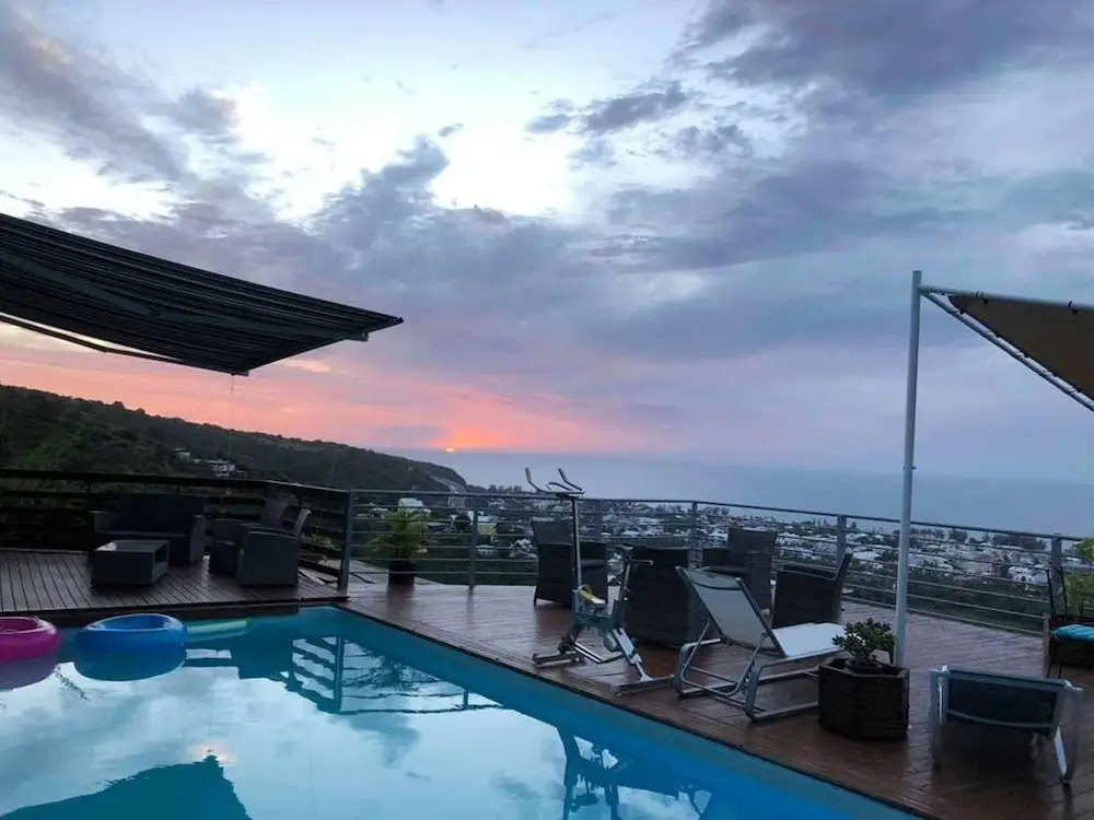 Apartment With 2 Bedrooms in Saint-paul, With Wonderful sea View, Pool