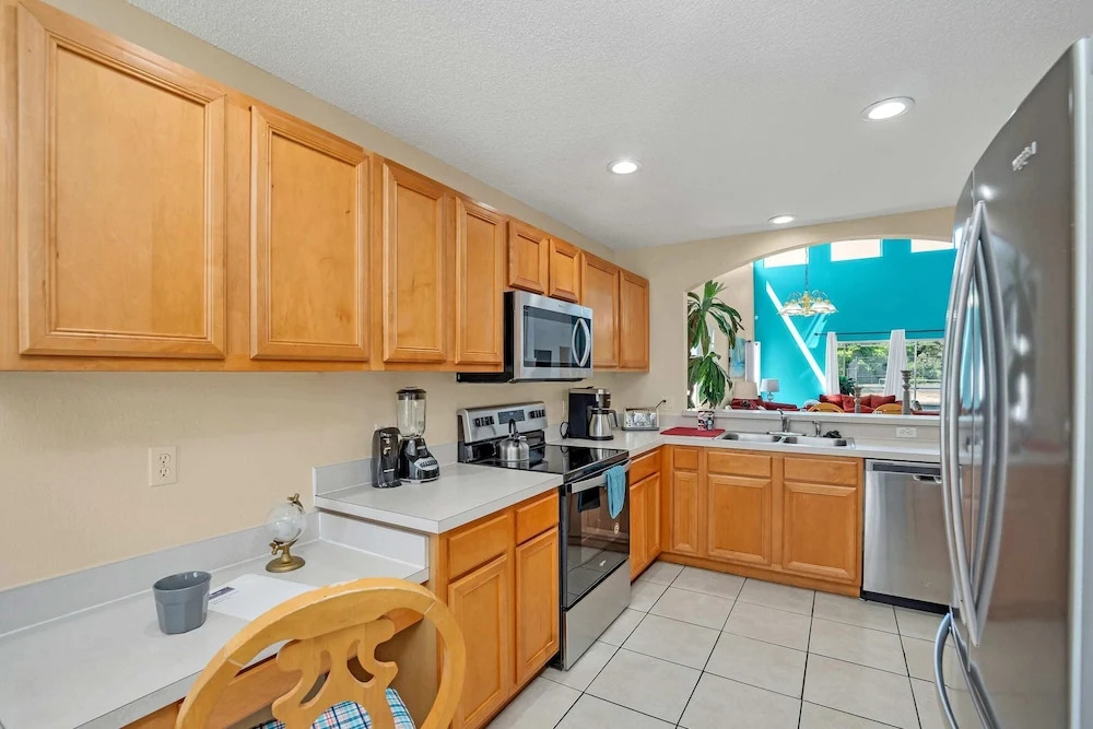 Spacious Pool Area and Game Room, Quiet Location Close to Disney #6lb73