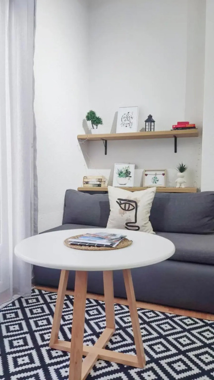 Care's studio apartment
