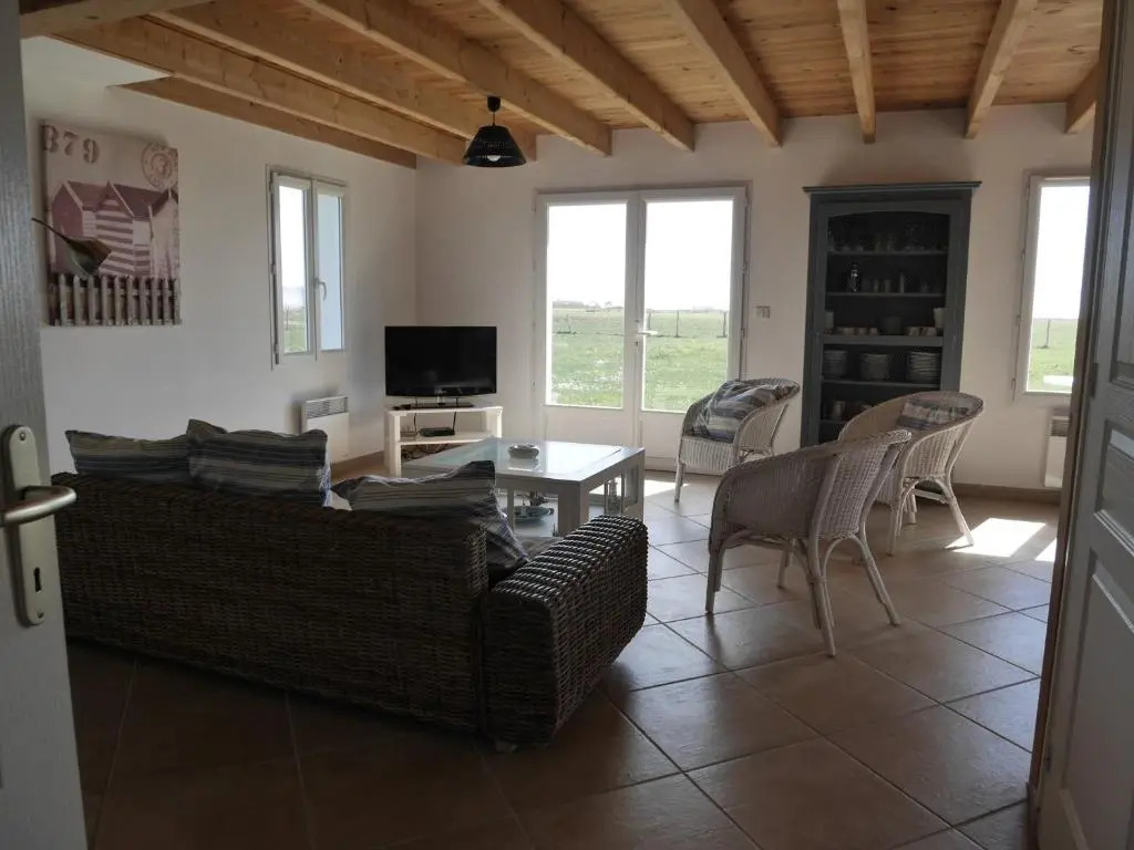 Maison spacieuse moderne près des plages, 4 chambres, jusquà 8 personnes - FR-1-418-9