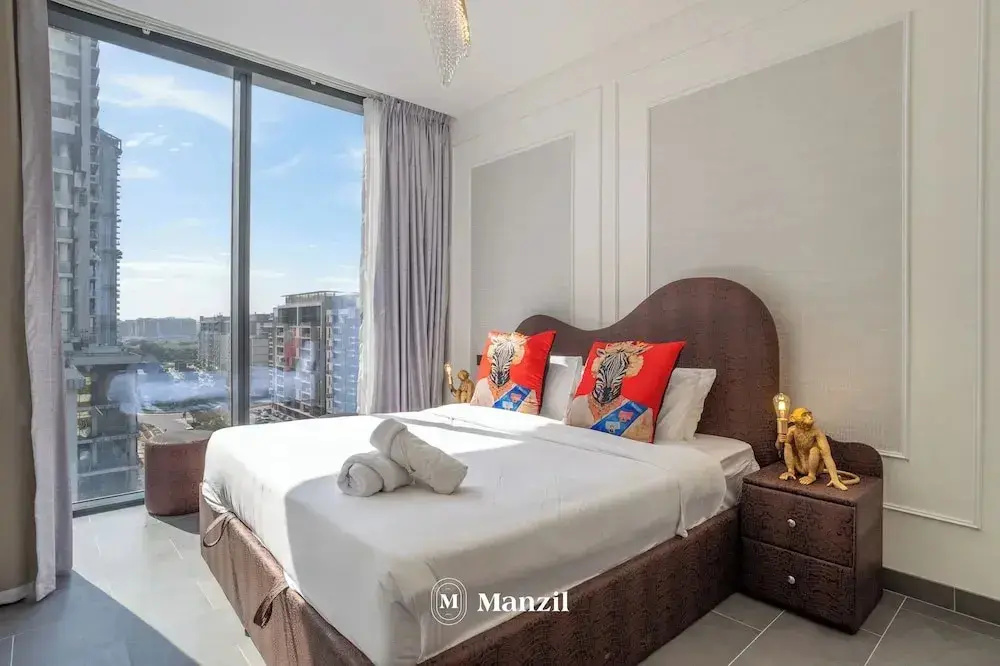 Manzil - Stylish 1BR with Pool and Gym