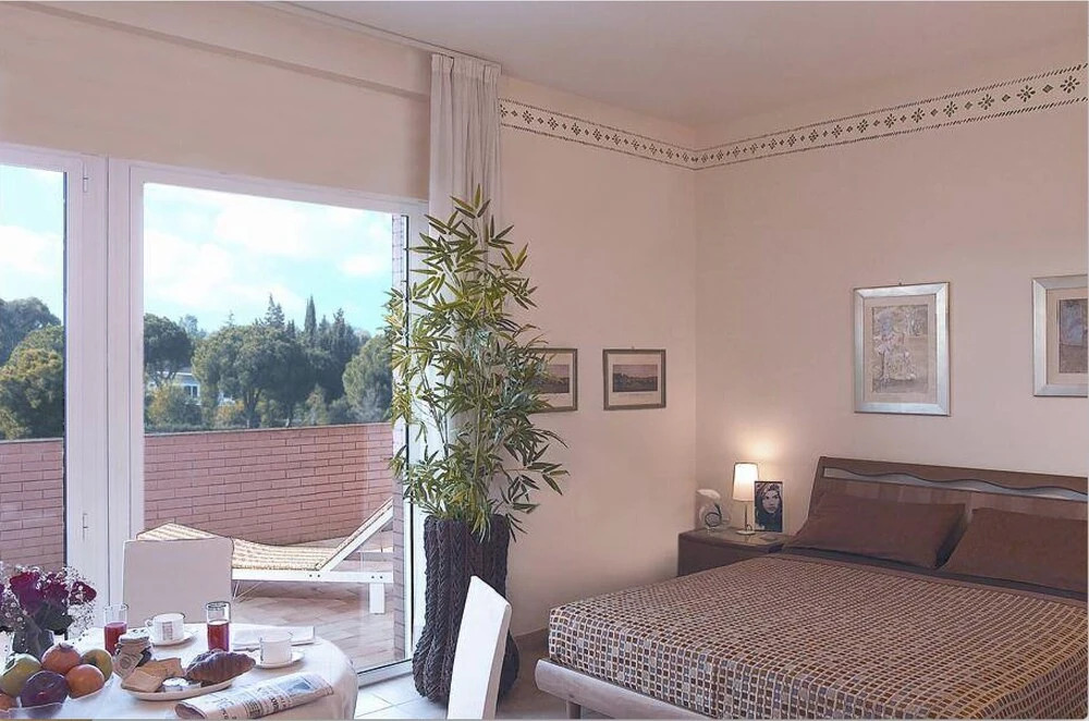 Long Stay Comfort Apartment With Backyard Rome Area Residence