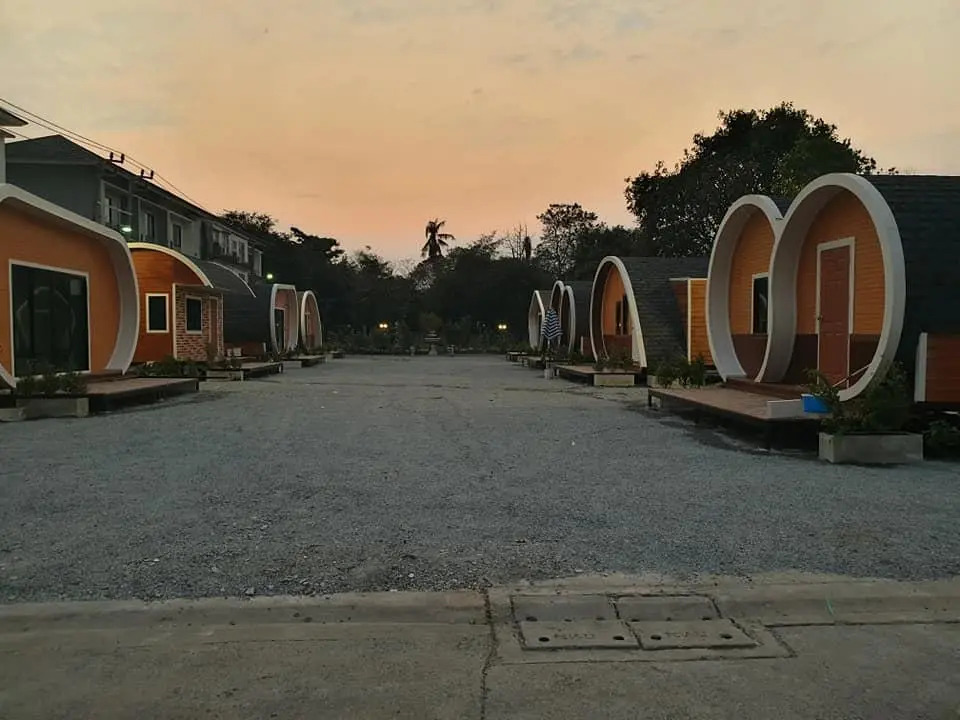 Tiny hut resort