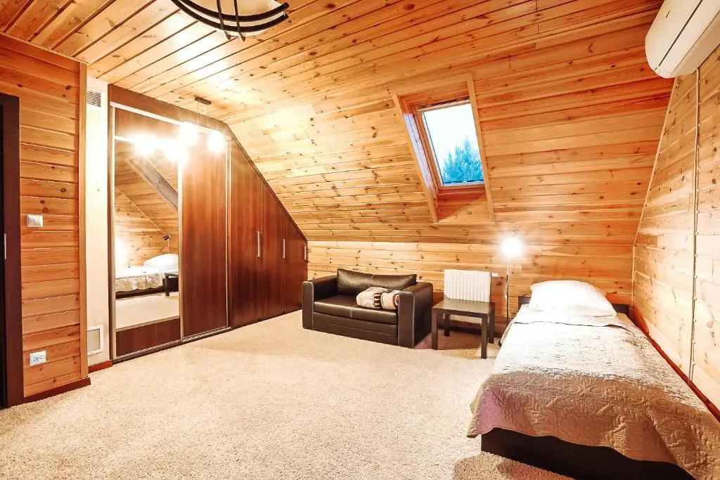 Leśny Zakątek balia kąpielowa ognisko sauna basen rowery w cenie pobytu Realizujemy Podlaski bon turystyczny
