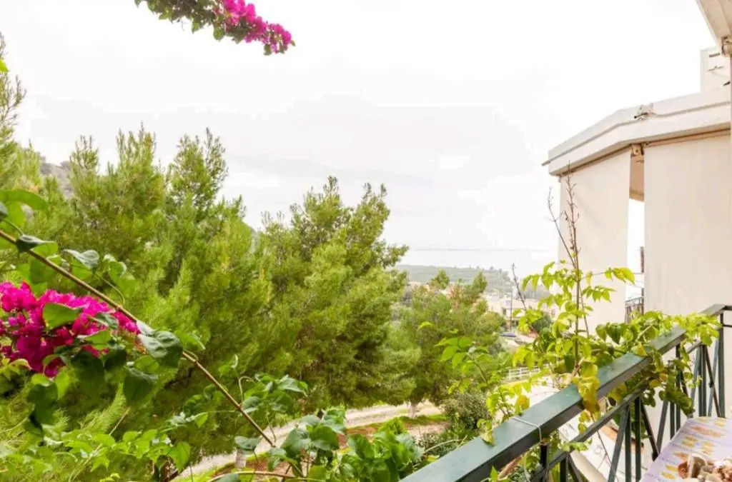 Sea view maisonette near Nafplio!1' drive to beach