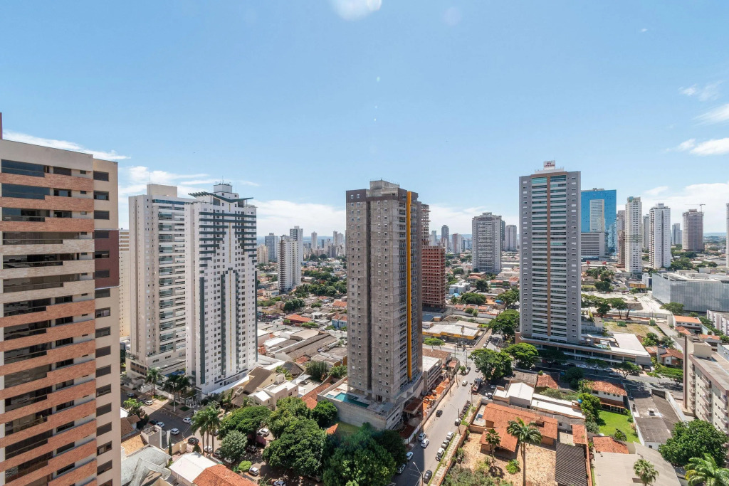 Flat completo - andar alto - Setor Bueno - Ed The Expression - WI-fi - Garagem - TH2205