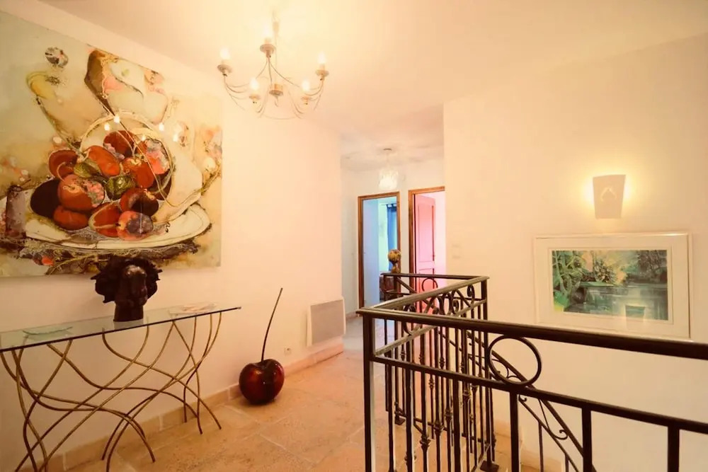 Villa With 4 Bedrooms in Saint-paul-de-vence, With Wonderful Mountain View, Private Pool and Enclosed Garden - 6 km From the Beach