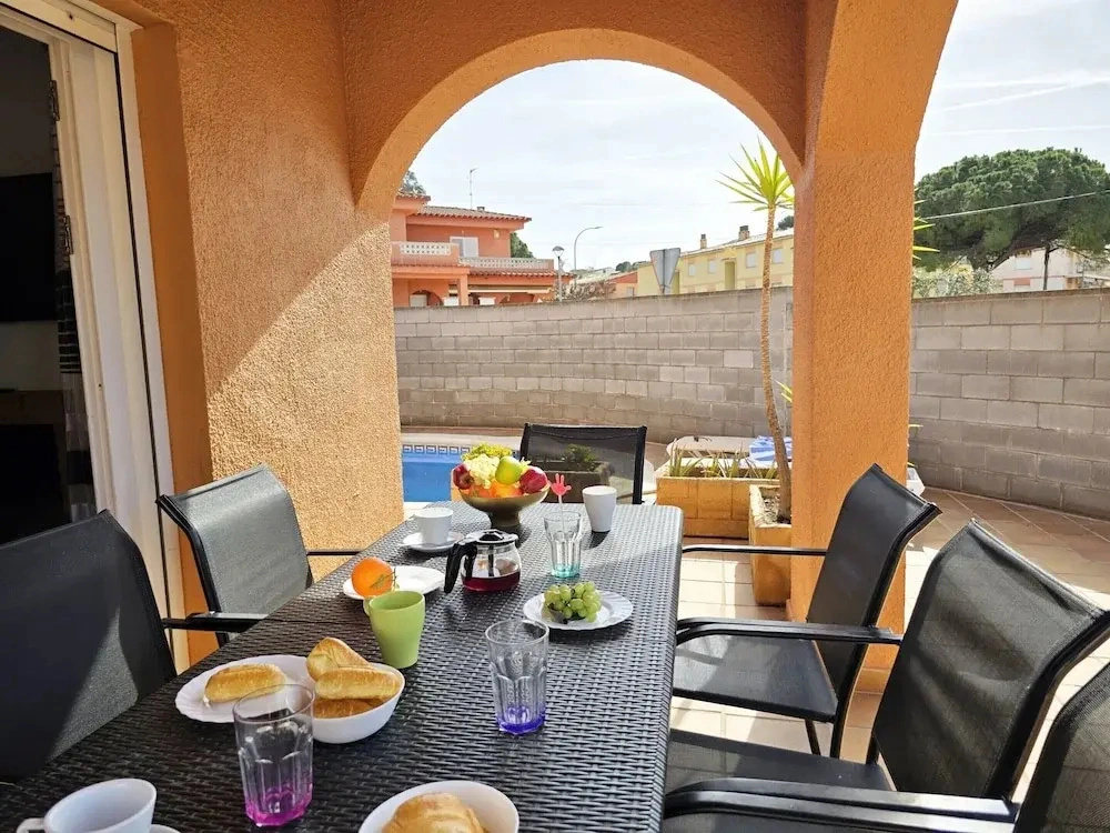 Villa in Riells Beach with Private Pool
