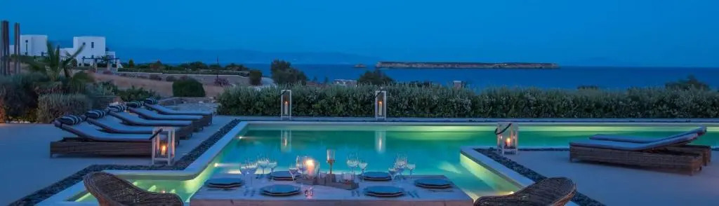 Aelia Paros Villas Master Villa With Sea View and Private Pool Up to 6 Persons