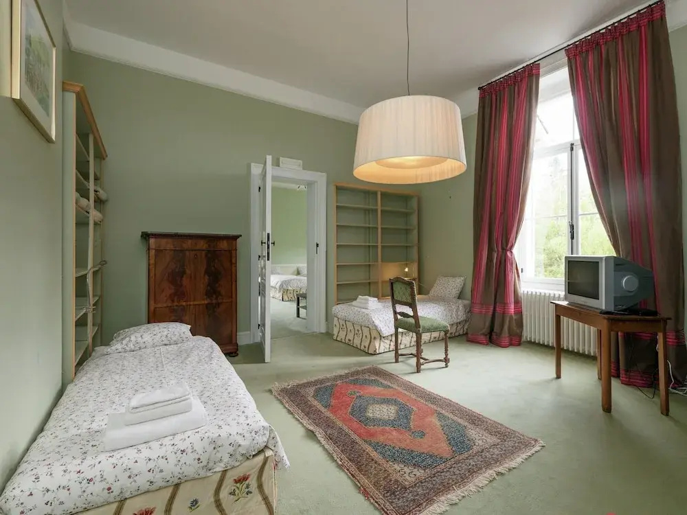 Beautiful manor house in a park near Rochefort