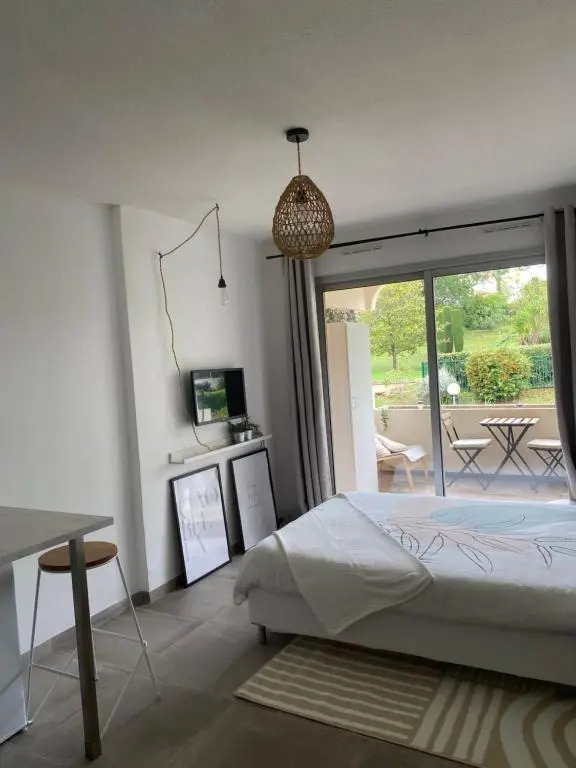 Studio Antibes Piscine Wifi
