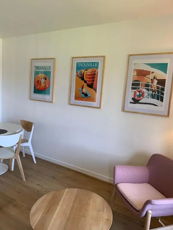 L'Appartement vue mer de la Villa des Rosiers - Trouville sur Mer