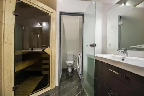 Brooklyn Sauna Apt by Ruterra
