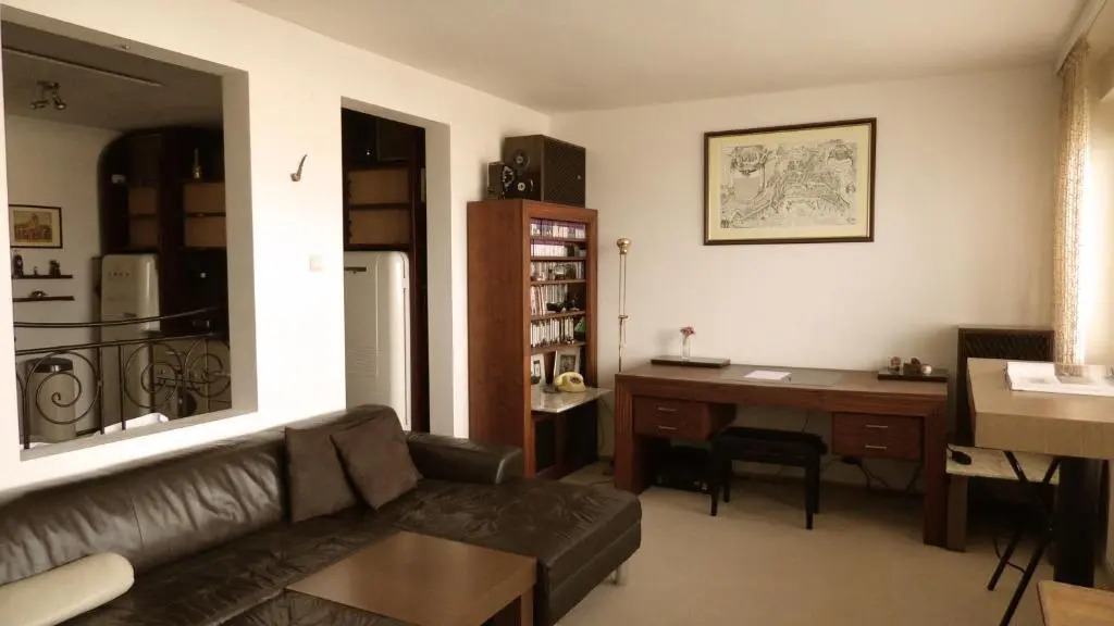 Studio with a view of the center of Bratislava