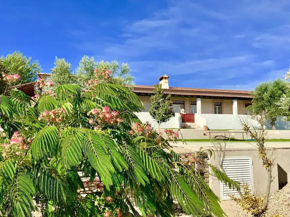 Villa With 3 Bedrooms in Casais de Sao Bras, With Wonderful Mountain View, Shared Pool, Enclosed Garden