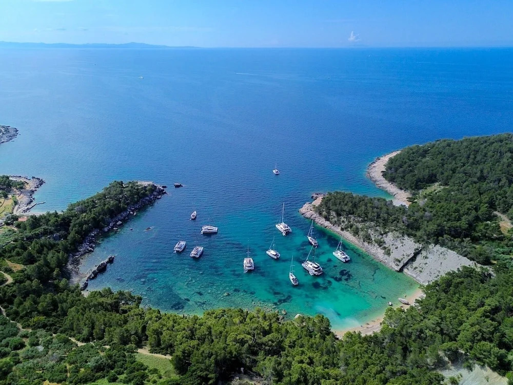 Island Hvar Seaside Villa Levanda with Beach, Pool & Seaview