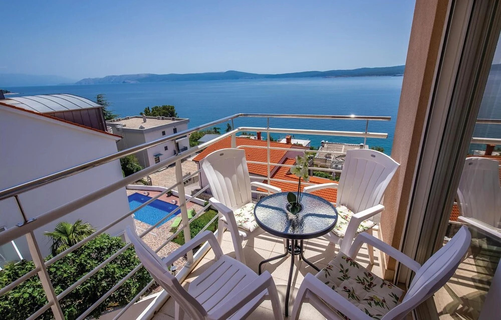 Awesome Apartment in Crikvenica With Wifi and 1 Bedrooms
