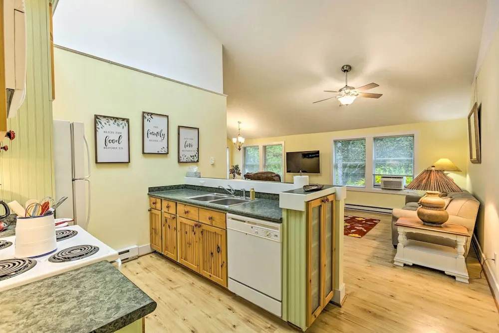 Near Ice Fishing & Snowmobiling: Frankfort Home