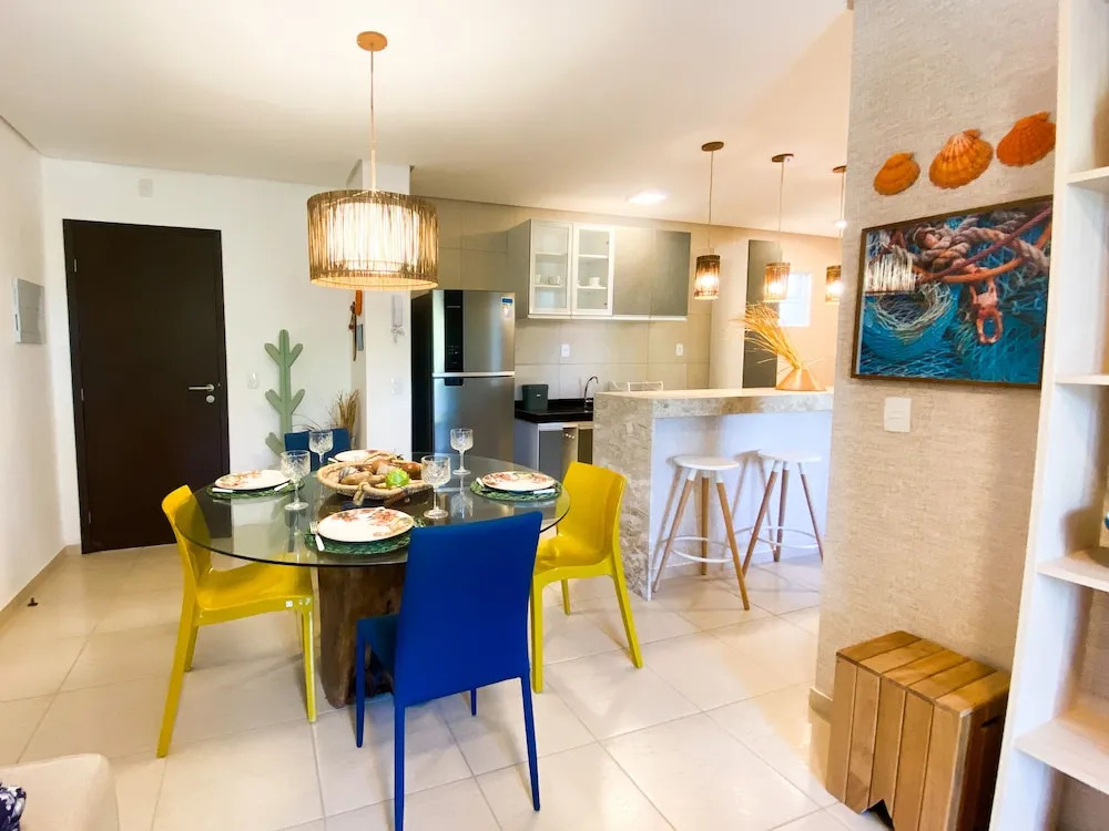Belíssimo apartamento no Porto das Dunas