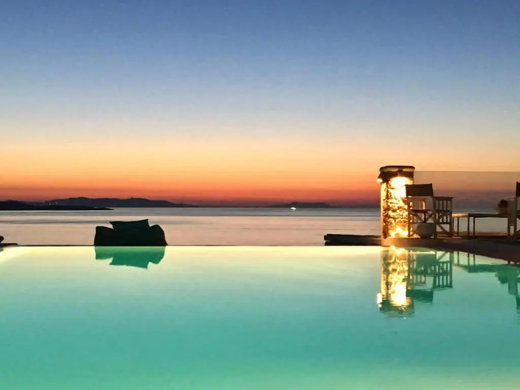 Paradisiacal Villa with Pool and Sea View in Mykonos