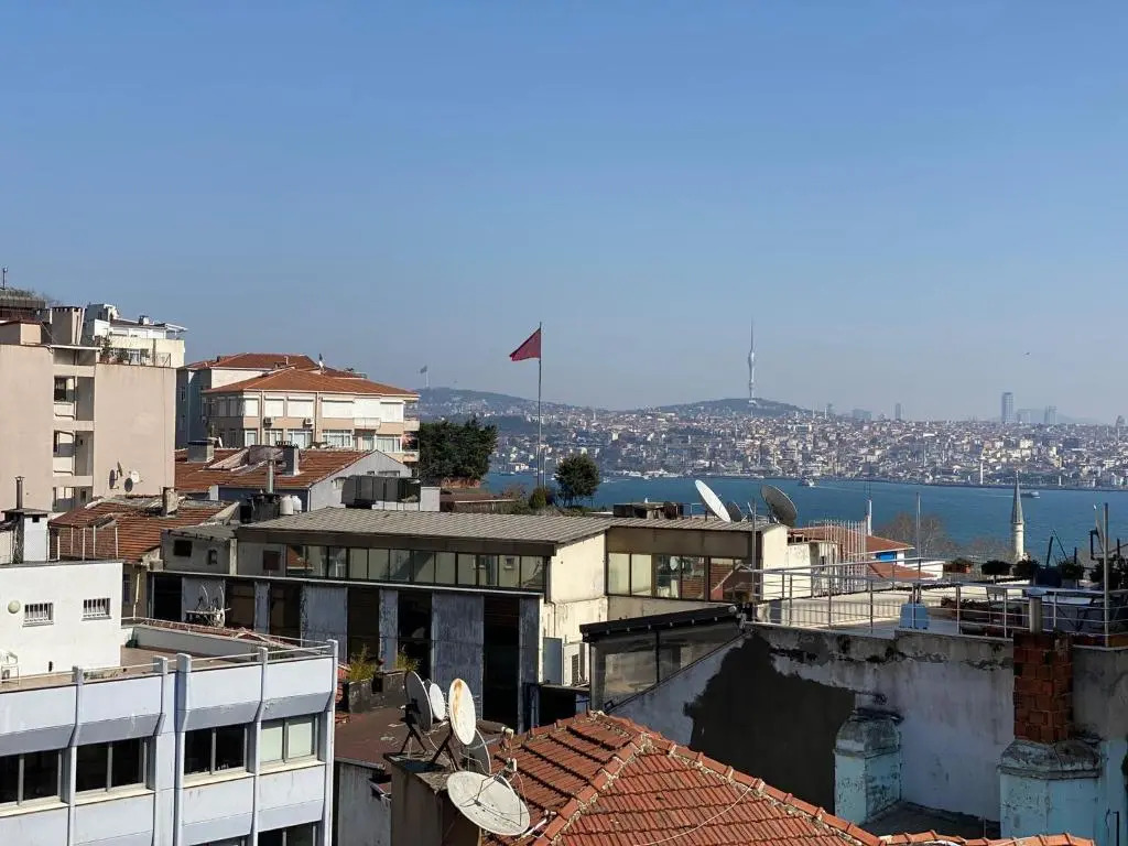 Renewed Apartment in Cihangir 2+1 Bosphorus View