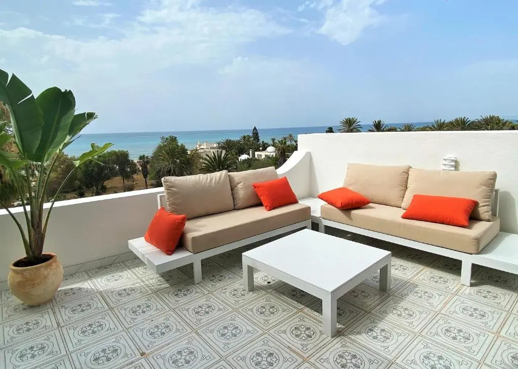 Roof Top Pied dans l'Eau Panoramic View, 80 meters from Seaside