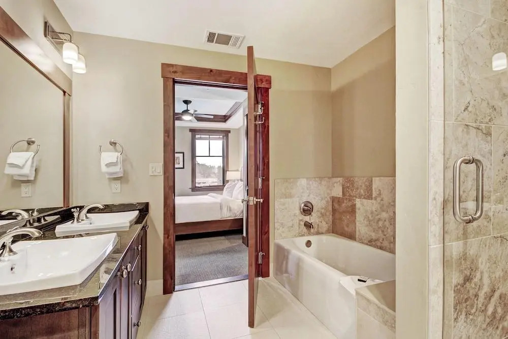 Luxury  At Base Of Peak 8, Steps From Winter Activities 2 Bedroom Condo by RedAwning