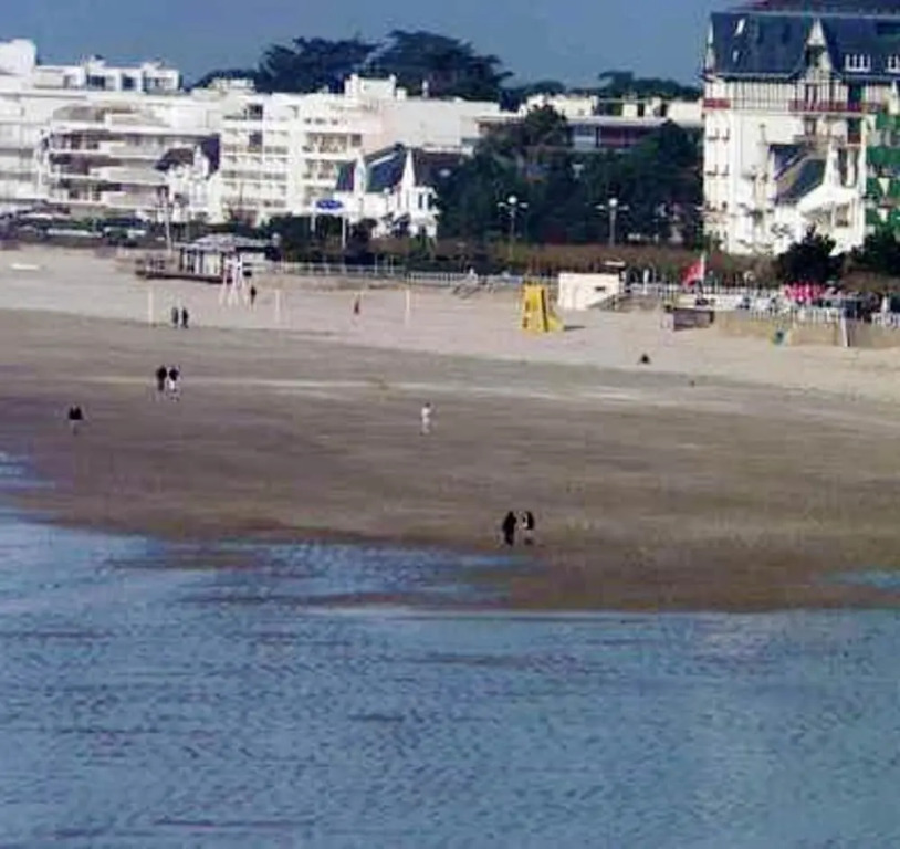 Apartment With 2 Bedrooms in La Baule-escoublac, With Wonderful sea View, Furnished Terrace and Wifi - 5 m From the Beach