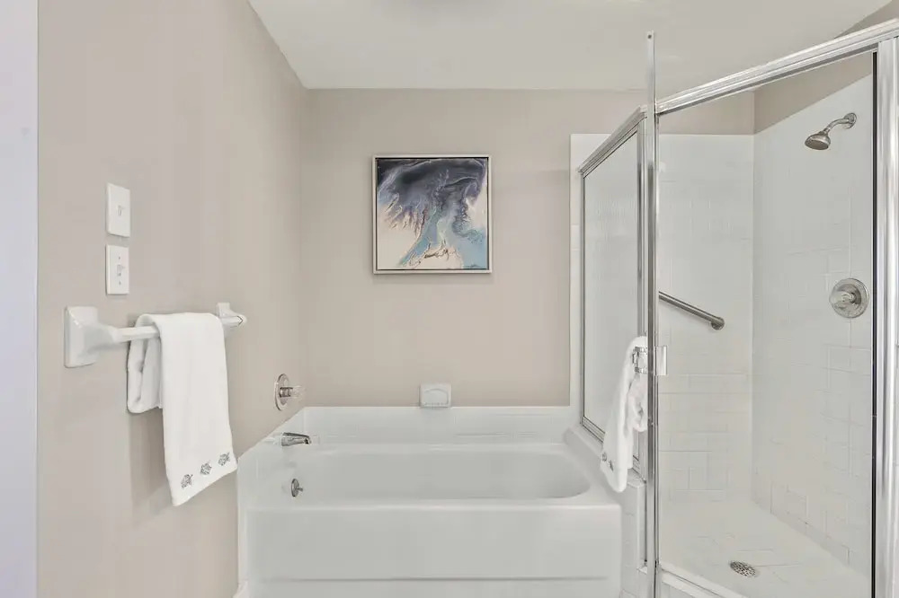 Oceanfront Condo With Large Patio, Direct Water Access, Pool, Central AC, & W/D