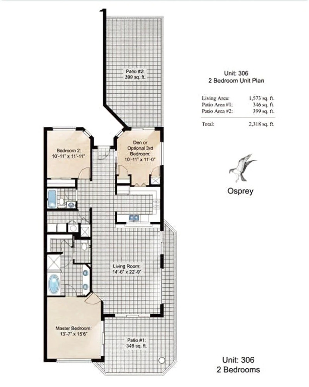 Osprey 306 - 3 Br condo by RedAwning